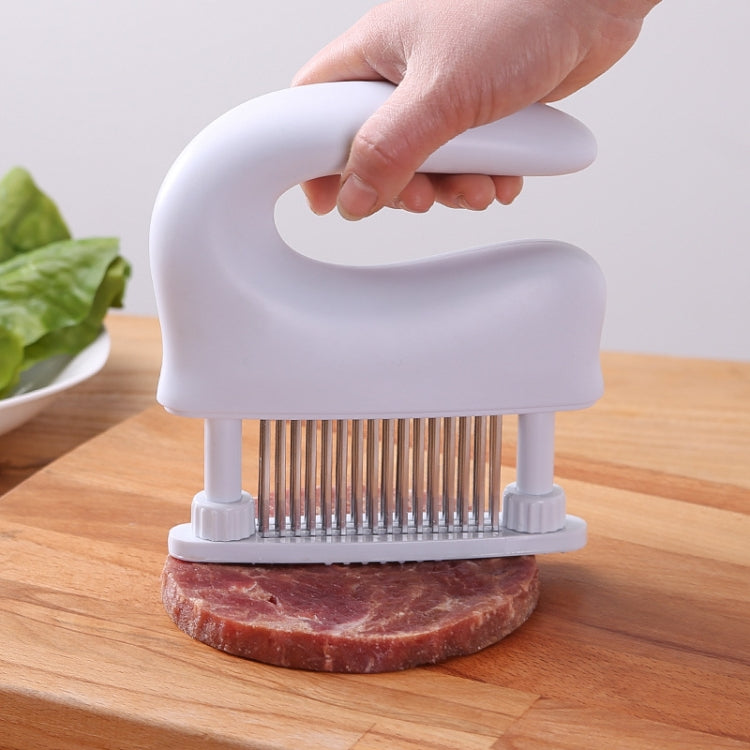 Kim đâm thịt thăn bằng thép không gỉ 48 chốt, Dụng cụ phá xương sườn gia đình, 16.5x14.5cm