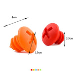 5 Nút Chai Bảo Quản Rượu Vang Đỏ Hình Vít Bằng Silicone Giao Màu Ngẫu Nhiên, Hình Vít