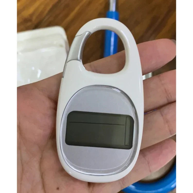 Móc khóa carabiner đếm bước chân 3D, móc khóa carabiner