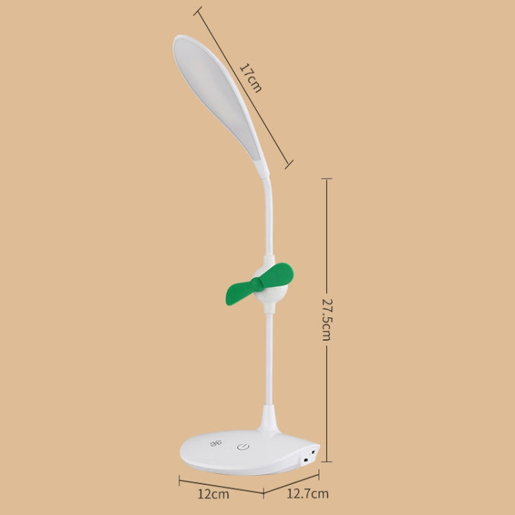 Đèn bàn quạt LED WS-8010, đèn bàn cạnh giường USB gấp được, giọt nước, vòng, giá đỡ bút cánh quạt trắng, giá đỡ bút cánh quạt vàng, giá đỡ bút cánh quạt xanh dương, giá đỡ bút cánh quạt xanh lá