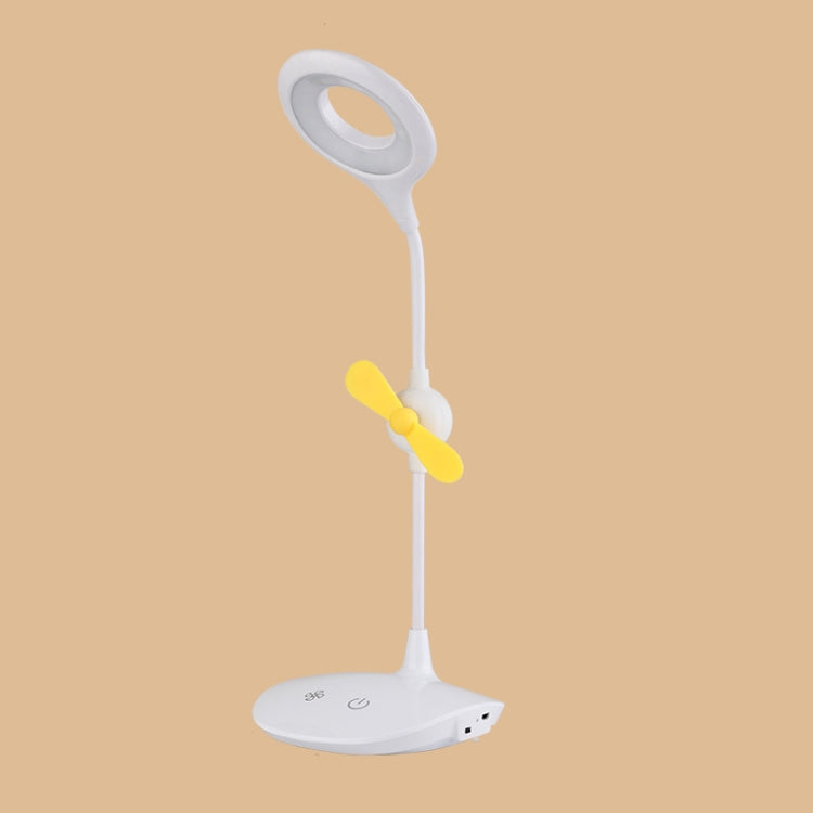Đèn bàn quạt LED WS-8010, đèn bàn cạnh giường USB gấp được, giọt nước, vòng, giá đỡ bút cánh quạt trắng, giá đỡ bút cánh quạt vàng, giá đỡ bút cánh quạt xanh dương, giá đỡ bút cánh quạt xanh lá