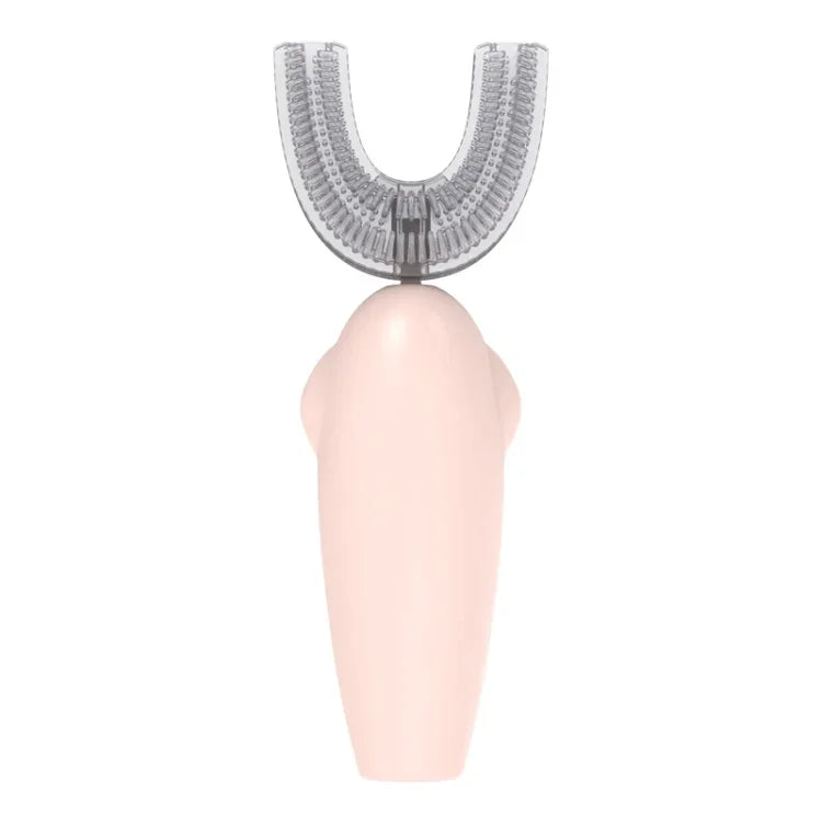 Bàn chải đánh răng điện siêu âm hình chữ U cho trẻ em, khử trùng và sấy khô, Dmart, màu hồng, vàng, xanh dương