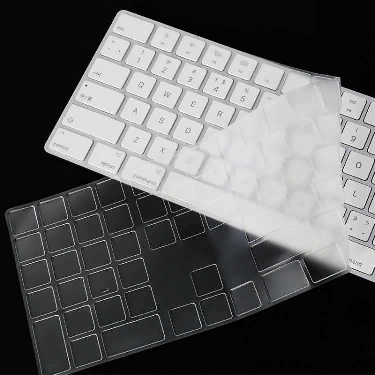 Miếng dán bàn phím máy tính trong suốt TPU nano dài T17606, dành cho bàn phím Magic iMac 2017 (có số model)