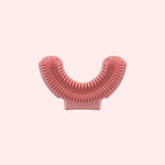 Đầu bàn chải thay thế silicone hình chữ U cho bàn chải điện dùng cho trẻ 2-8 tuổi, màu hồng, xanh dương