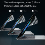 Miếng dán bảo vệ màn hình laptop PET trong suốt HD 0.12mm 4H, dành cho MacBook Air 11.6 inch A1465 / A1370, MacBook Retina 12 inch A1534, MacBook Pro 13.3 inch A1708 / A1706 / A1989 / A2159, MacBook Air 13.3 inch A1466 / A1369