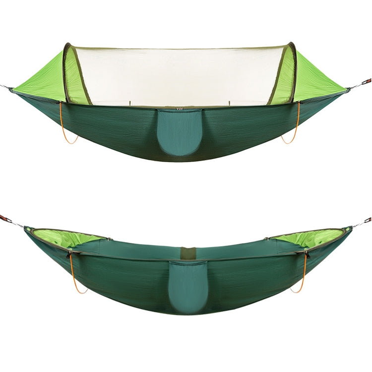 Võng Mùng Chống Lật Tự Động Mở Nhanh Chống Muỗi Ngoài Trời Cắm Trại Đôi, Kích Thước: 290x140cm, 290x140cm Màu Vàng, 290x140cm Màu Xanh Lá, 290x140cm Màu Xanh Dương