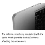 Bộ sticker kê tay laptop + miếng dán touchpad 2 trong 1 JRC, dành cho MacBook Air 13.3 inch A1932 (2018), MacBook Pro 13.3 inch A2289 & A2251 (2020), MacBook Air 13.3 inch A2179 (2020), MacBook Pro 16 inch A2141 (có Touch Bar)