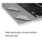 Bộ sticker kê tay laptop + miếng dán touchpad 2 trong 1 JRC, dành cho MacBook Air 13.3 inch A1932 (2018), MacBook Pro 13.3 inch A2289 & A2251 (2020), MacBook Air 13.3 inch A2179 (2020), MacBook Pro 16 inch A2141 (có Touch Bar)