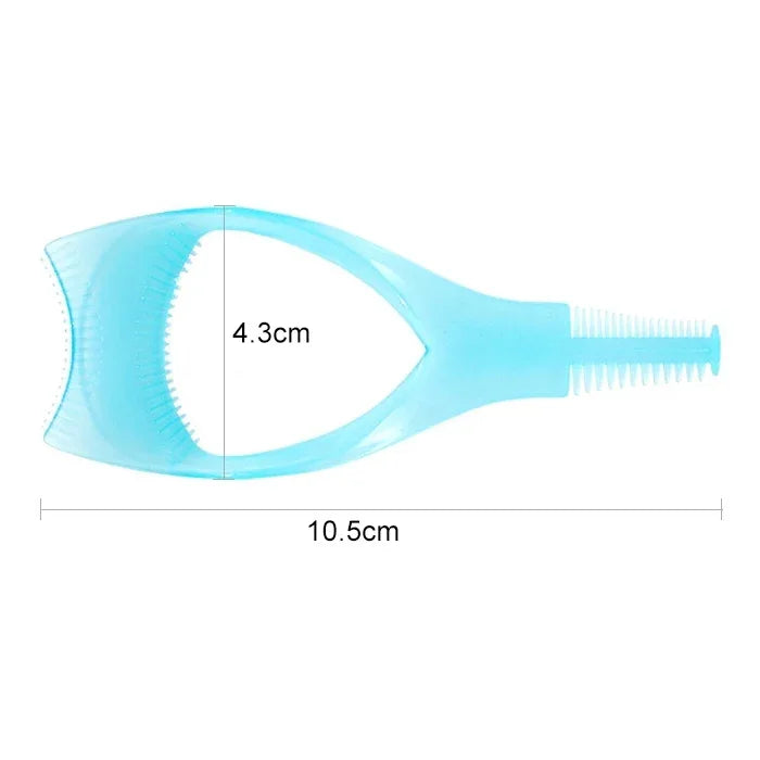 10 Cái Dụng Cụ Trang Điểm Mascara Kẹp Mi BearPaw Ba Trong Một Lược Mi Bộ Dụng Cụ Làm Đẹp Vệ Sinh 3D Pha Lê