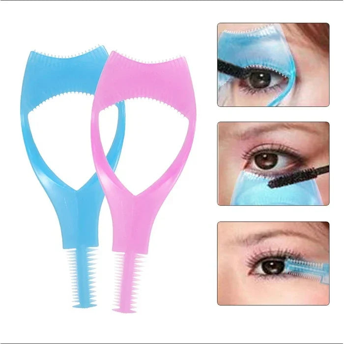 10 Cái Dụng Cụ Trang Điểm Mascara Kẹp Mi BearPaw Ba Trong Một Lược Mi Bộ Dụng Cụ Làm Đẹp Vệ Sinh 3D Pha Lê