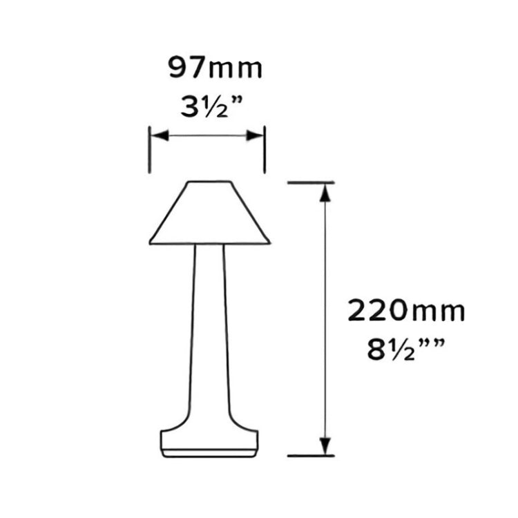 Đèn bàn cảm ứng LED JB-TD001 trang trí quán cà phê, nhà hàng, đèn ngủ, USB, phích cắm EU, UK, AU