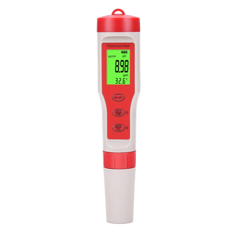 Bút thử nước đa chức năng 4 trong 1 PH/TDS/EC/Nhiệt độ cầm tay, Bút thử 4 trong 1