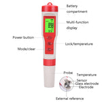 Bút thử nước đa chức năng 4 trong 1 PH/TDS/EC/Nhiệt độ cầm tay, Bút thử 4 trong 1