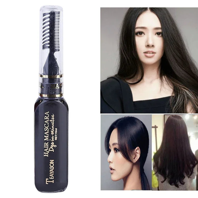 Thuốc nhuộm tóc tạm thời một lần không độc hại tự làm mascara nhuộm tóc kem nhuộm tóc