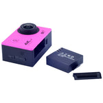 Camera hành động chống nước WIFI quay phim thể thao 4K, camera lặn siêu nhỏ 60FPS, camera mũ bảo hiểm xe đạp dưới nước, camera thể thao 1080P