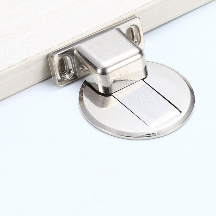 Chốt Cửa Từ Tính Mạnh Không Đục Lỗ Hợp Kim Kẽm Im Lặng, Màu Đỏ Cổ, Thép Xước, Đen, Trắng, Vàng, Vàng Sáng, Đồng