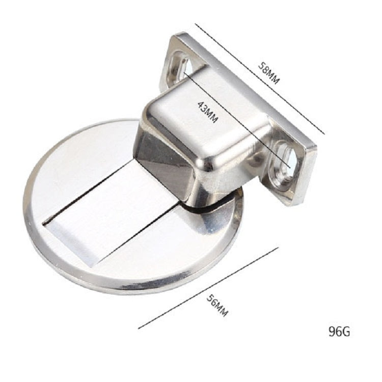 Chốt Cửa Từ Tính Mạnh Không Đục Lỗ Hợp Kim Kẽm Im Lặng, Màu Đỏ Cổ, Thép Xước, Đen, Trắng, Vàng, Vàng Sáng, Đồng