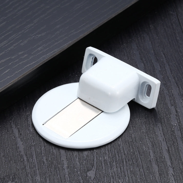 Chốt Cửa Từ Tính Mạnh Không Đục Lỗ Hợp Kim Kẽm Im Lặng, Màu Đỏ Cổ, Thép Xước, Đen, Trắng, Vàng, Vàng Sáng, Đồng