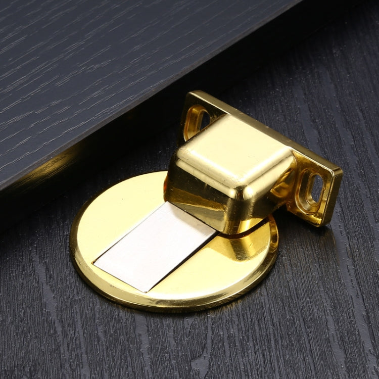 Chốt Cửa Từ Tính Mạnh Không Đục Lỗ Hợp Kim Kẽm Im Lặng, Màu Đỏ Cổ, Thép Xước, Đen, Trắng, Vàng, Vàng Sáng, Đồng