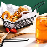 Giỏ đựng trái cây bằng sắt rèn di động, giỏ đựng bánh mì, khoai tây chiên, đồ ăn vặt chiên, giỏ di động, giỏ đôi hình trứng, giỏ đôi hình tròn, giỏ đơn hình thuyền, giỏ vuông ngắn, giỏ chữ nhật ngắn, giỏ dây tròn lớn, giỏ dây tròn nhỏ, giỏ dây lộn xộn lớn