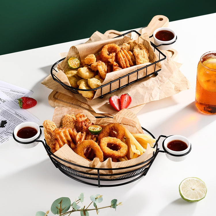 Giỏ đựng trái cây bằng sắt rèn di động, giỏ đựng bánh mì, khoai tây chiên, đồ ăn vặt chiên, giỏ di động, giỏ đôi hình trứng, giỏ đôi hình tròn, giỏ đơn hình thuyền, giỏ vuông ngắn, giỏ chữ nhật ngắn, giỏ dây tròn lớn, giỏ dây tròn nhỏ, giỏ dây lộn xộn lớn
