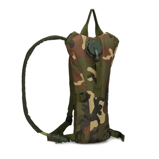 Túi nước quân đội chiến thuật balo giữ nước ngoài trời Camelback, túi nước nylon cho xe đạp, 3L