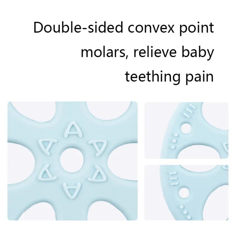M010093 Viên silicon hình củ sen cho bé mọc răng, đồ chơi molar, đồ dùng mẹ và bé, màu be có dây đeo, hồng, vàng, xanh, be, hồng có dây đeo, vàng có dây đeo, xanh có dây đeo, be có dây đeo