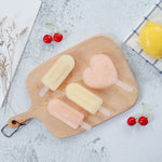 Bộ khuôn làm kem que silicone mùa hè 3 trong 1, khuôn kem, khuôn làm kem tự làm