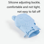 2 chiếc găng tay molar silicon cho bé, đồ chơi molar cho trẻ, 2 chiếc cam, 2 chiếc hồng, 2 chiếc vàng, 2 chiếc tím, 2 chiếc xanh lá, 2 chiếc xanh dương