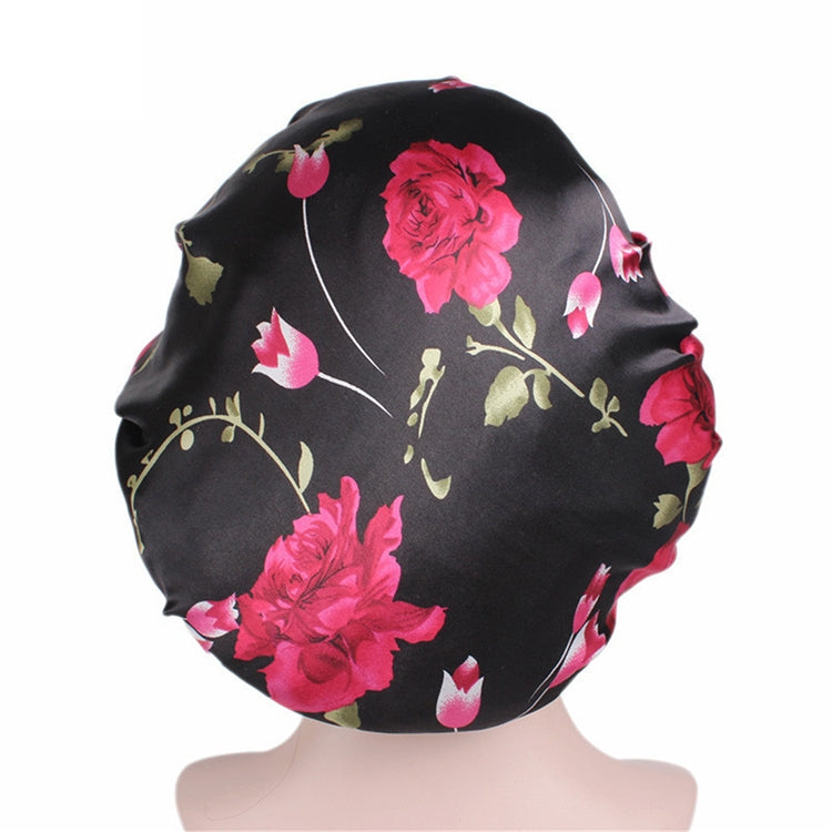 2 cái mũ ngủ satin cho nữ mũ trùm đầu bằng lụa băng chun rộng