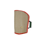 Ống Tay Tập Luyện Cắn Chó Bằng Vải Jute Twill Đỏ, Bảo Vệ Ống Tay Mở, Sản Phẩm Thú Cưng, Vải Jute Twill Đỏ