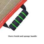 Ống Tay Tập Luyện Cắn Chó Bằng Vải Jute Twill Đỏ, Bảo Vệ Ống Tay Mở, Sản Phẩm Thú Cưng, Vải Jute Twill Đỏ