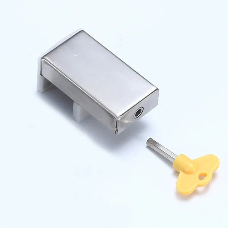 2 khóa cửa sổ cửa nhôm bảo vệ trẻ em, khóa an toàn chống trộm, chìa lục giác, chìa chữ thập