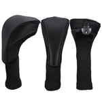 Bộ 3 bọc đầu gậy golf số 1 / số 3 / số 5, HD-014 bộ 3 màu xanh, HD-014 bộ 3 màu đen, HD-014 bộ 3 màu đỏ