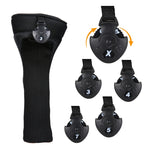 Bộ 3 bọc đầu gậy golf số 1 / số 3 / số 5, HD-014 bộ 3 màu xanh, HD-014 bộ 3 màu đen, HD-014 bộ 3 màu đỏ
