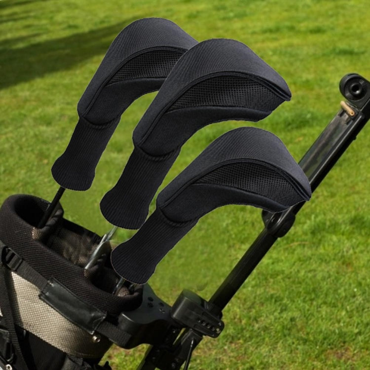 Bộ 3 bọc đầu gậy golf số 1 / số 3 / số 5, HD-014 bộ 3 màu xanh, HD-014 bộ 3 màu đen, HD-014 bộ 3 màu đỏ