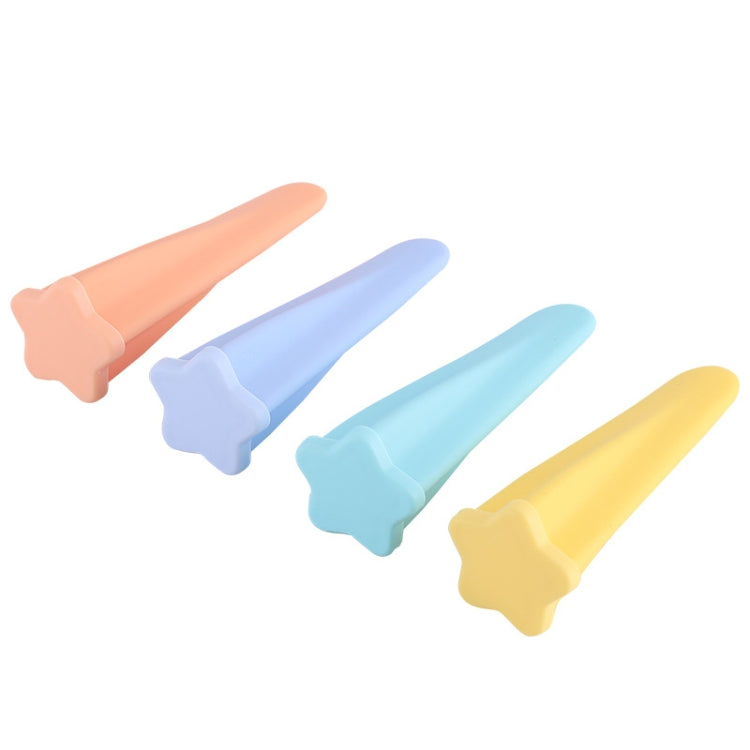 Bộ Khuôn Kem Que Trẻ Em 4 trong 1 Silicone Thực Phẩm An Toàn Giao Màu Ngẫu Nhiên, 2 Bộ 4 trong 1