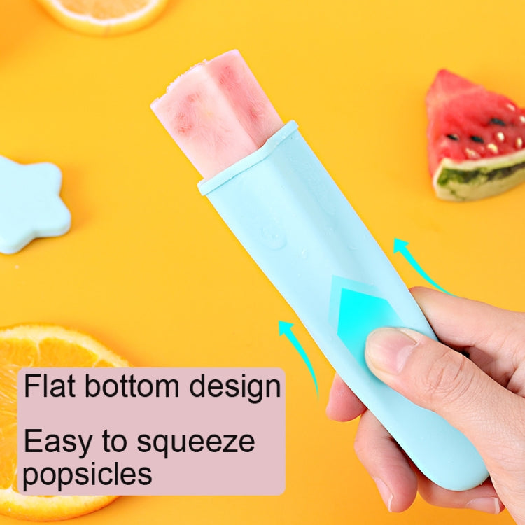 Bộ Khuôn Kem Que Trẻ Em 4 trong 1 Silicone Thực Phẩm An Toàn Giao Màu Ngẫu Nhiên, 2 Bộ 4 trong 1