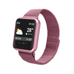 Đồng hồ thông minh P68 theo dõi nhịp tim, huyết áp, hoạt động cho Xiaomi Band 3 Huawei Color Band 2, TBD056989501A, TBD056989501B, TBD056989501C, TBD056989501D, TBD056989501E, TBD056989501F, TBD056989501G