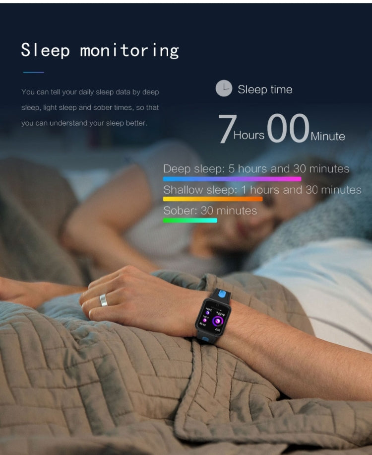 Đồng hồ thông minh P68 theo dõi nhịp tim, huyết áp, hoạt động cho Xiaomi Band 3 Huawei Color Band 2, TBD056989501A, TBD056989501B, TBD056989501C, TBD056989501D, TBD056989501E, TBD056989501F, TBD056989501G