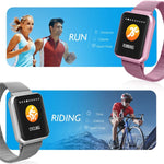 Đồng hồ thông minh P68 theo dõi nhịp tim, huyết áp, hoạt động cho Xiaomi Band 3 Huawei Color Band 2, TBD056989501A, TBD056989501B, TBD056989501C, TBD056989501D, TBD056989501E, TBD056989501F, TBD056989501G