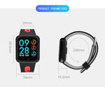 Đồng hồ thông minh P68 theo dõi nhịp tim, huyết áp, hoạt động cho Xiaomi Band 3 Huawei Color Band 2, TBD056989501A, TBD056989501B, TBD056989501C, TBD056989501D, TBD056989501E, TBD056989501F, TBD056989501G