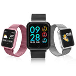 Đồng hồ thông minh P68 theo dõi nhịp tim, huyết áp, hoạt động cho Xiaomi Band 3 Huawei Color Band 2, TBD056989501A, TBD056989501B, TBD056989501C, TBD056989501D, TBD056989501E, TBD056989501F, TBD056989501G