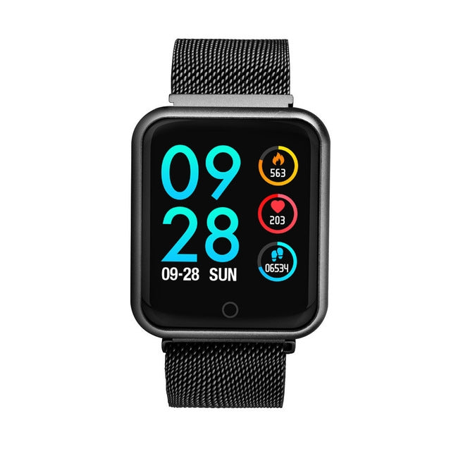 Đồng hồ thông minh P68 theo dõi nhịp tim, huyết áp, hoạt động cho Xiaomi Band 3 Huawei Color Band 2, TBD056989501A, TBD056989501B, TBD056989501C, TBD056989501D, TBD056989501E, TBD056989501F, TBD056989501G