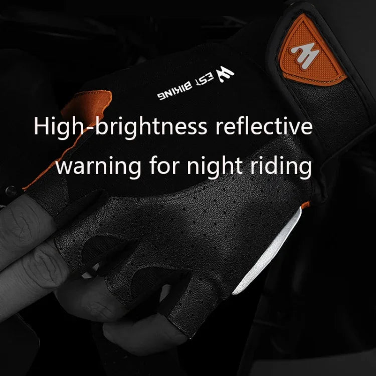 Găng tay xe máy WEST BIKING YP0211196 nửa ngón, giảm sốc, chống trượt, thiết bị đi xe, S, M, L, XL