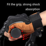 Găng tay xe máy WEST BIKING YP0211196 nửa ngón, giảm sốc, chống trượt, thiết bị đi xe, S, M, L, XL