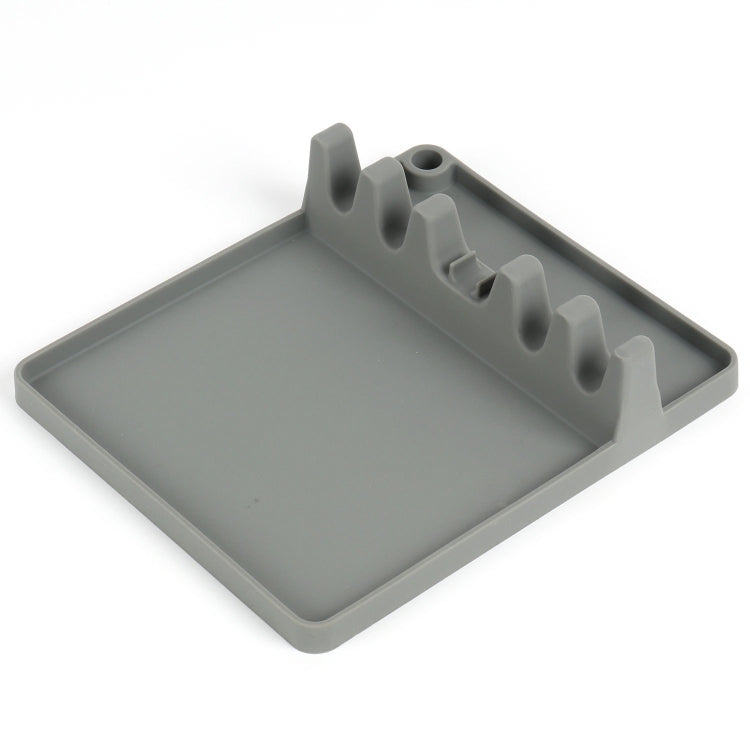 Giá đỡ muỗng silicone nhà bếp 2 trong 1, lớn (xám), trung (xám), trung (đen), lớn (đỏ), trung (đỏ), lớn (xanh dương), trung (xanh dương), lớn (cam), trung (cam), lớn (xanh lá), trung (xanh lá)