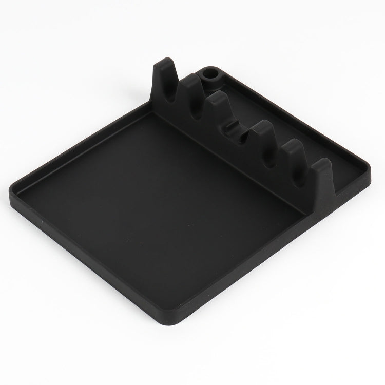 Giá đỡ muỗng silicone nhà bếp 2 trong 1, lớn (xám), trung (xám), trung (đen), lớn (đỏ), trung (đỏ), lớn (xanh dương), trung (xanh dương), lớn (cam), trung (cam), lớn (xanh lá), trung (xanh lá)