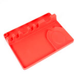 Giá đỡ muỗng silicone nhà bếp 2 trong 1, lớn (xám), trung (xám), trung (đen), lớn (đỏ), trung (đỏ), lớn (xanh dương), trung (xanh dương), lớn (cam), trung (cam), lớn (xanh lá), trung (xanh lá)