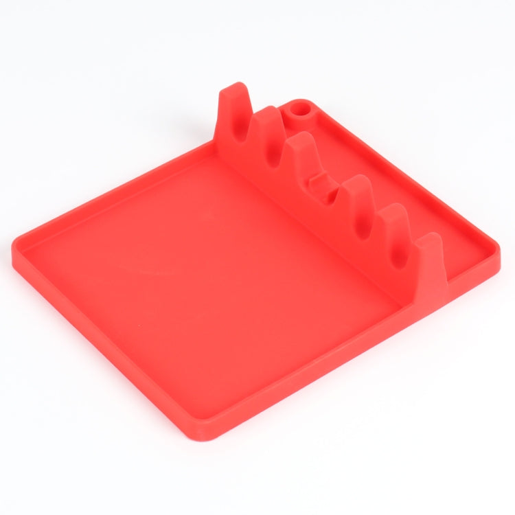 Giá đỡ muỗng silicone nhà bếp 2 trong 1, lớn (xám), trung (xám), trung (đen), lớn (đỏ), trung (đỏ), lớn (xanh dương), trung (xanh dương), lớn (cam), trung (cam), lớn (xanh lá), trung (xanh lá)